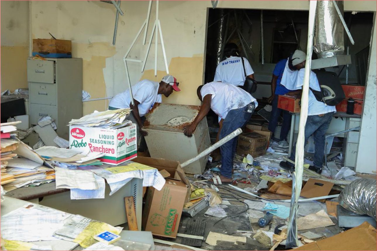 Lancement des travaux au local de Delmas 17